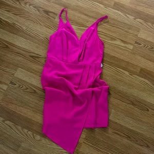 Hot Pink Mini Dress